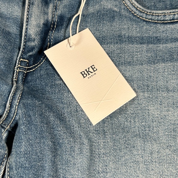 BKE Stella Jeans Women 30XXL 30x38 Medium Wash Bootcut Slim Fit Low Rise Stretch - Picture 4 of 11